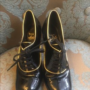 Cristian Louboutin Miss Fred Tacco Booties